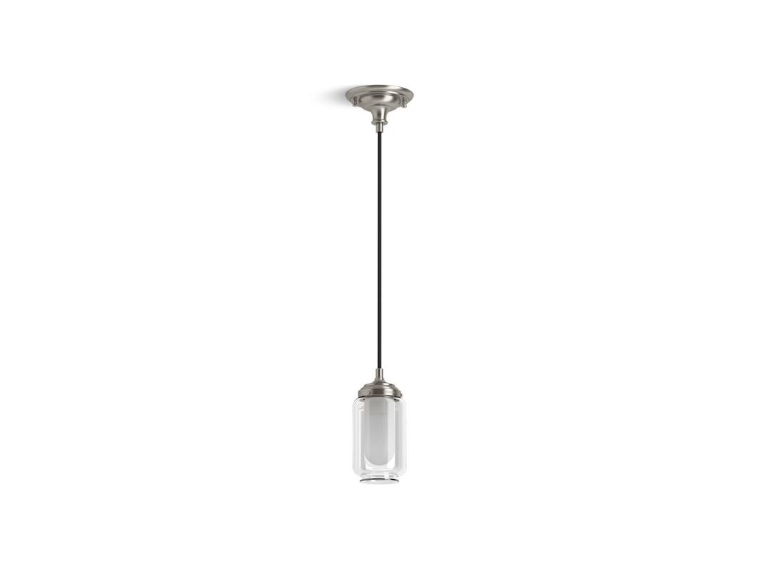Artifacts 4'' pendant - Brushed Nickel by Kohler