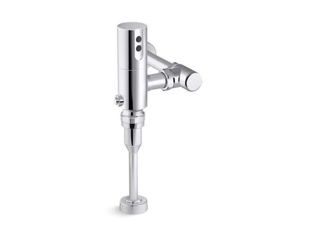 Kohler Mach Tripoint Touchless retrofit urinal flushometer, HES-powered, 0.125 gpf - Polished Chrome