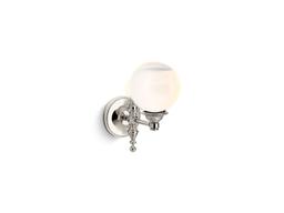 Kohler Damask 1 Light Lacemaker Sconce - Polished Nickel - image 1