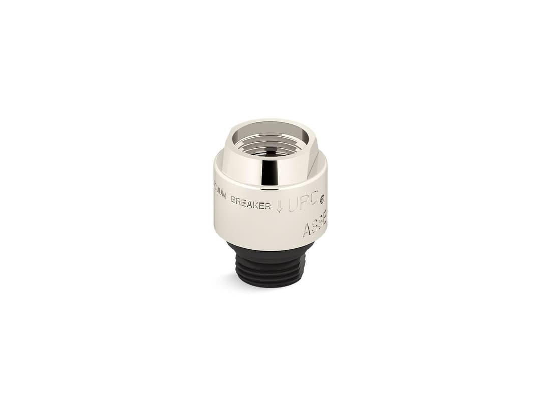 Kohler PersonaE Vacuum breaker, 1/2'' x 1/2'' - Vibrant Polished Nickel by Kohler