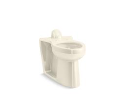 Kohler Modflex Adjust-a-Bowl Floor-mounted rear spud flushometer bowl - White - image 2