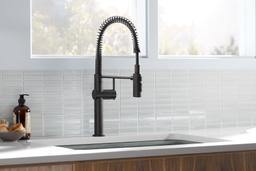 Crue Semi-professional kitchen sink faucet with three-function sprayhead - image 15