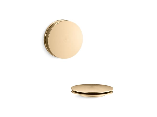 Kohler Clearflo Retrofit toe-tap conversion kit - Vibrant Brushed Moderne Brass