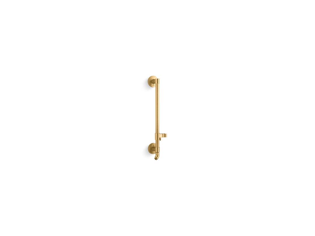 HydroRail-H Shower column - Vibrant Brushed Moderne Brass by Kohler