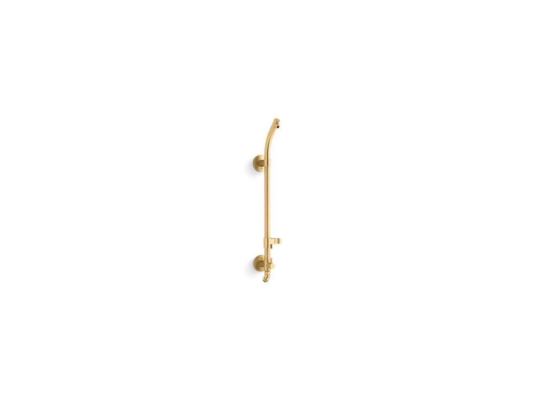 HydroRail-S Shower column - Vibrant Brushed Moderne Brass by Kohler