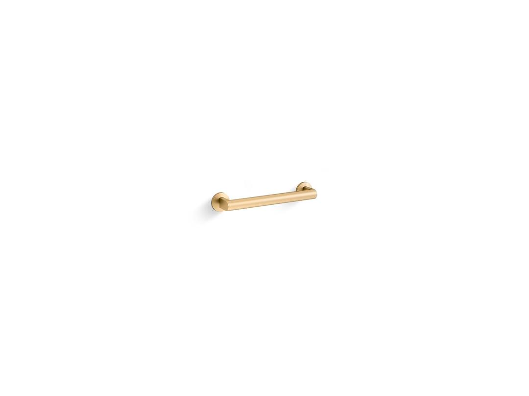 Kohler | Components | Grab Bar - Vibrant Brushed Moderne Brass by Kohler