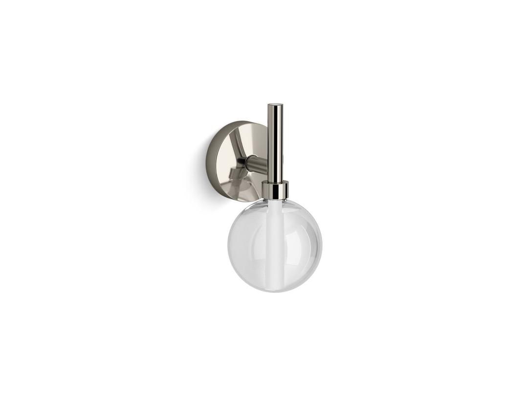 Kohler ComponentsE One-light LED lacemaker sconce - Polished Nickel by Kohler