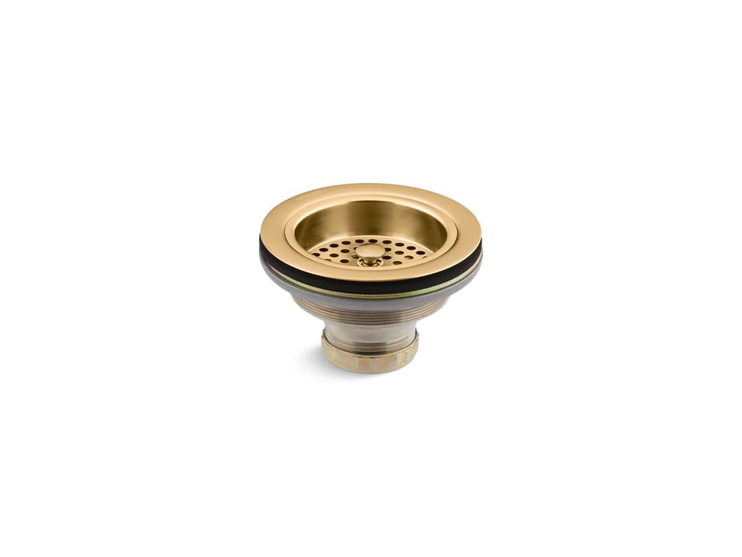 Kohler | Duostrainer | Sink Drain - Vibrant Brushed Moderne Brass by Kohler