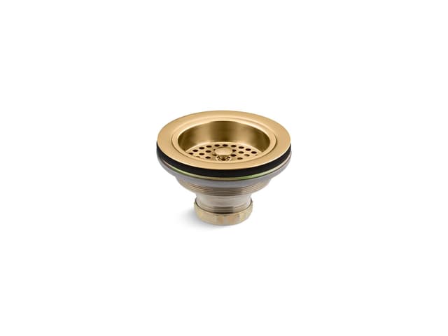 Kohler | Duostrainer | Sink Drain - Vibrant Brushed Moderne Brass