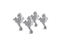 Iron Works HistoricE ball-and-claw feet - Polished Chrome - image 1