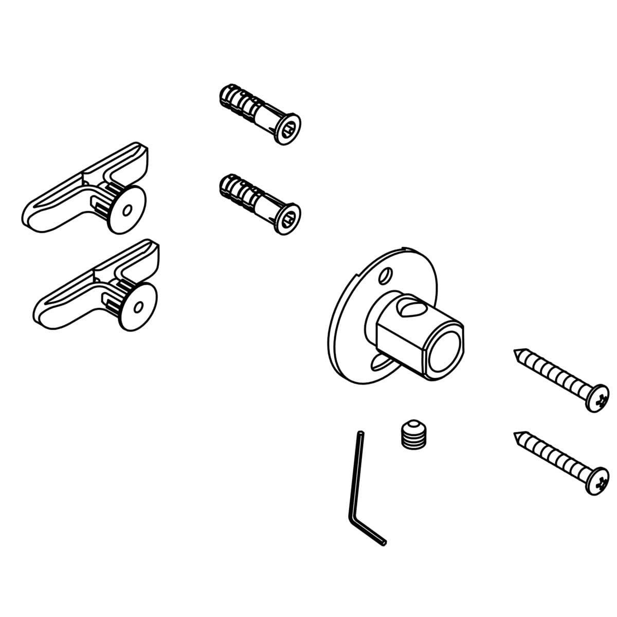 Mounting Hardware Kit by Kohler Genuine Parts