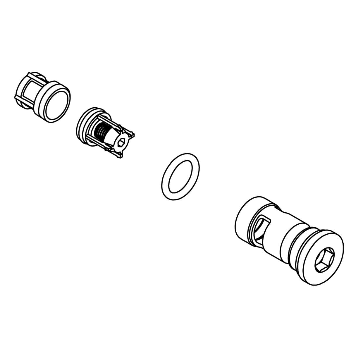 Kohler Genuine Parts KIT, COLD Check Valve ASSY by Kohler Genuine Parts