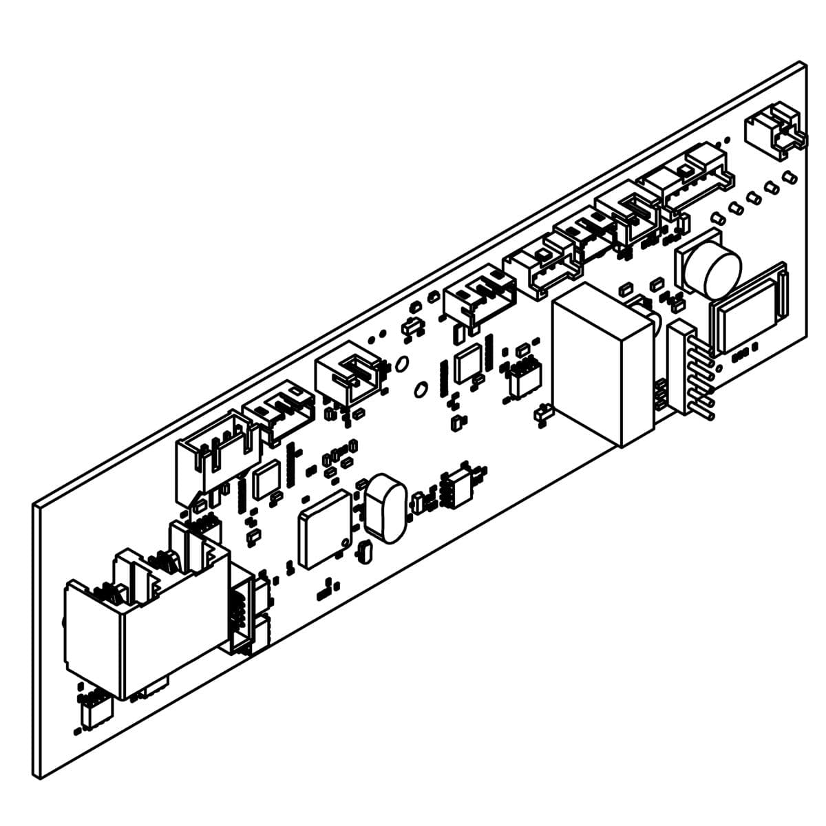 Kohler Genuine Parts SPR DM MK3 HP Control PCB Secondary by Kohler Genuine Parts