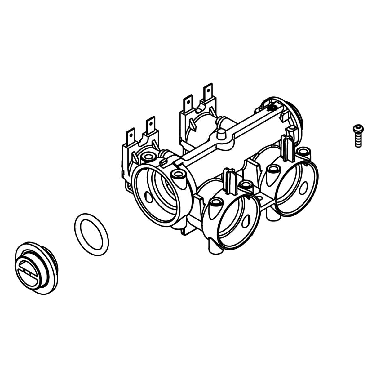 Kohler Genuine Parts SPR DM MK3 HP Double Solenoid by Kohler Genuine Parts