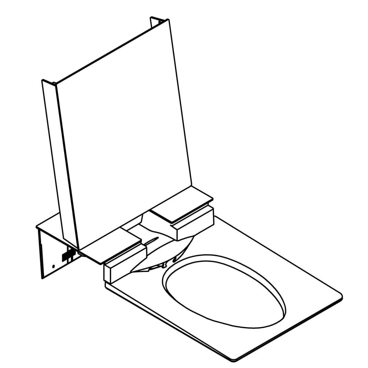 Bidet Seat, Ada by Kohler Genuine Parts