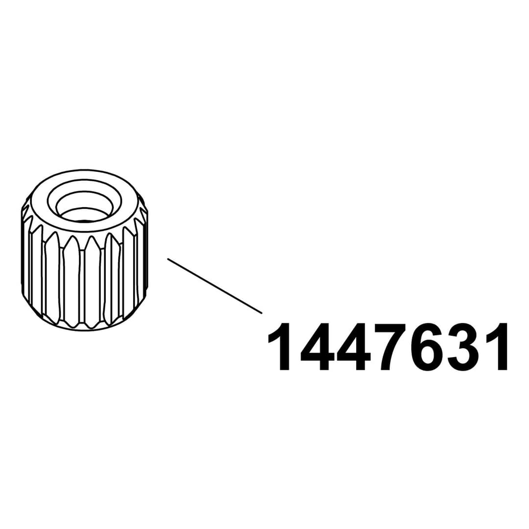 Kohler Genuine Parts Spline Adapter, Short by Kohler Genuine Parts