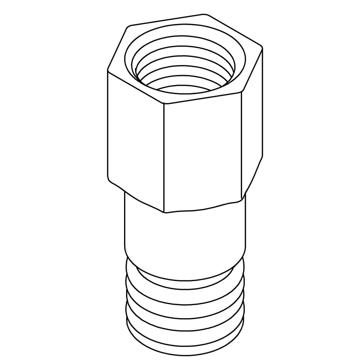 Kohler Genuine Parts Assembly, ARM Adapter NPT by Kohler Genuine Parts