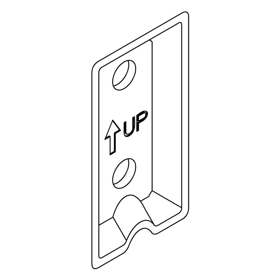 Plate, Wall Mount by Kohler Genuine Parts