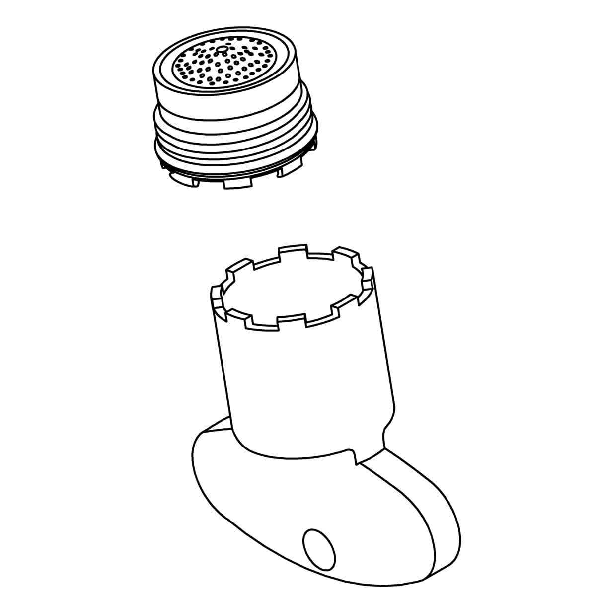 Aerator Kit, 0.5 by Kohler Genuine Parts