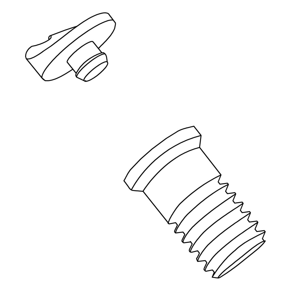 Kohler Genuine Parts Service KIT, Mouting Screw by Kohler Genuine Parts