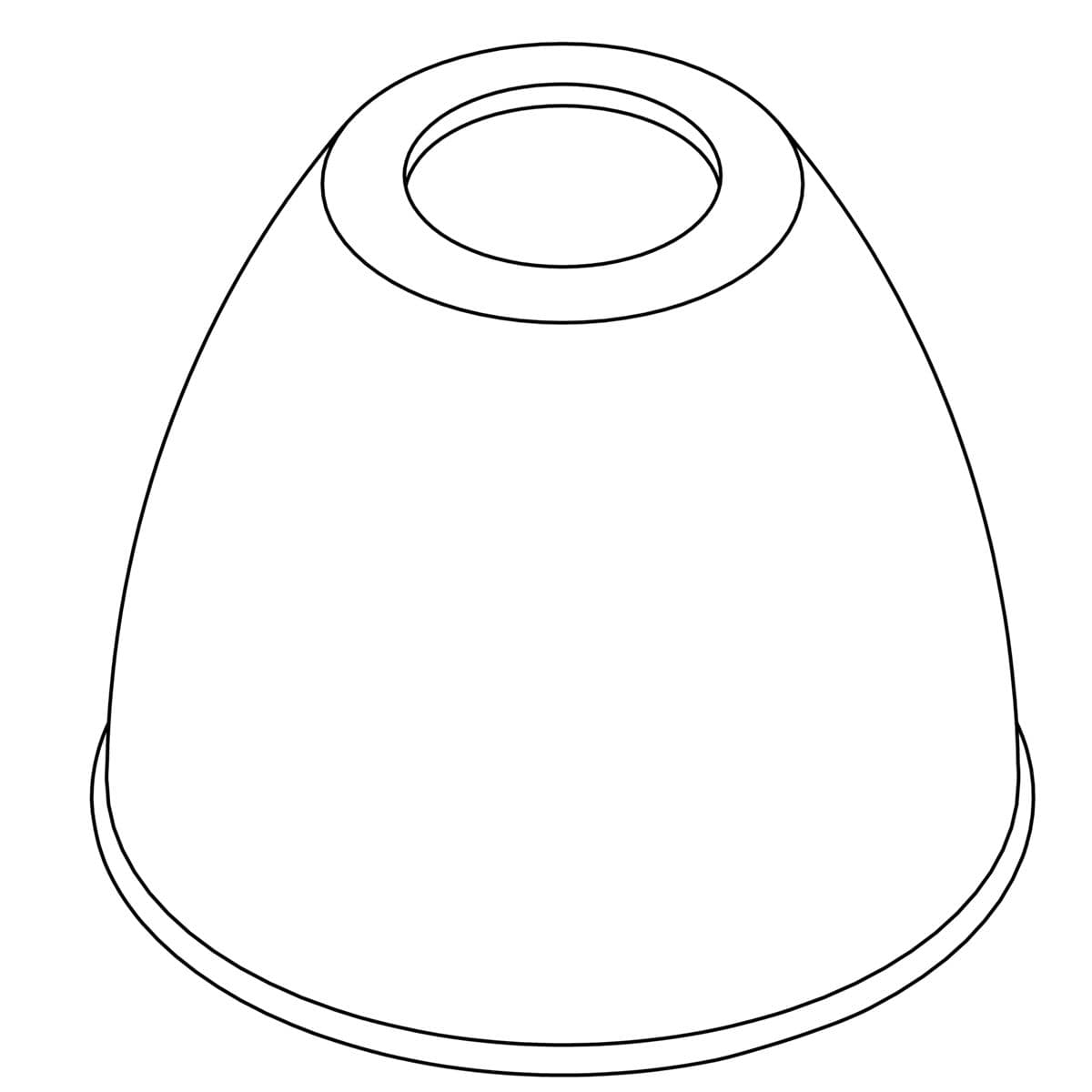 Shade, White Glass by Kohler Genuine Parts