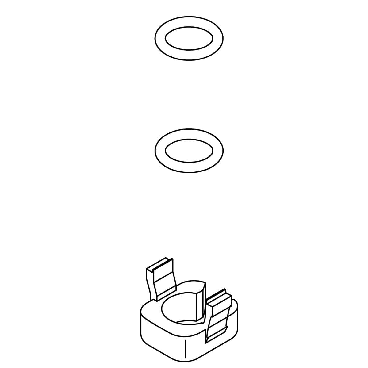 Kohler Genuine Parts Quick Connect Clip/o-ring KIT by Kohler Genuine Parts