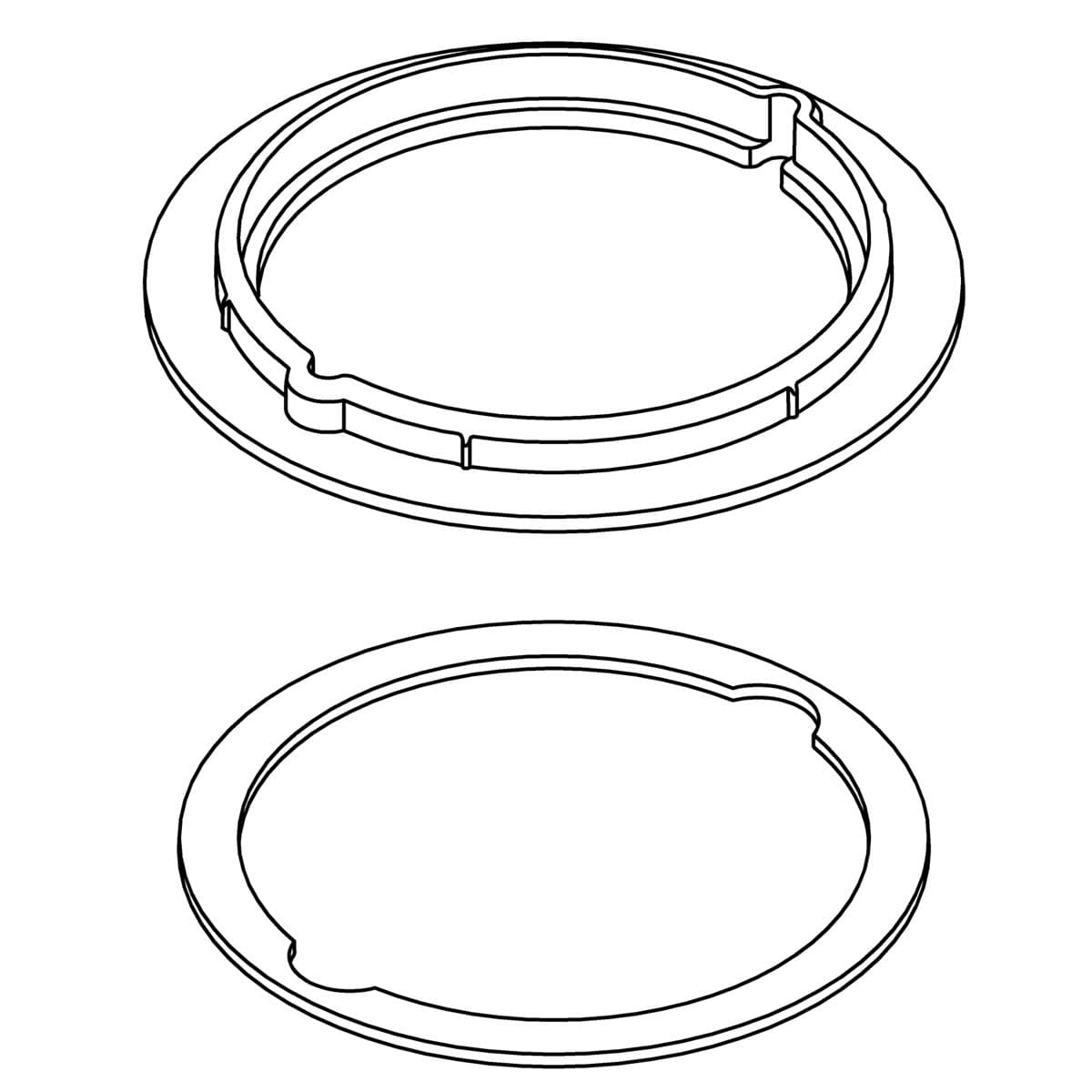 Kohler Genuine Parts KIT, Single HOLE Escutcheon Service by Kohler Genuine Parts