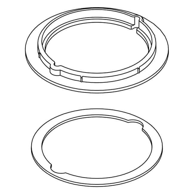 Kohler Genuine Parts KIT, Single HOLE Escutcheon Service