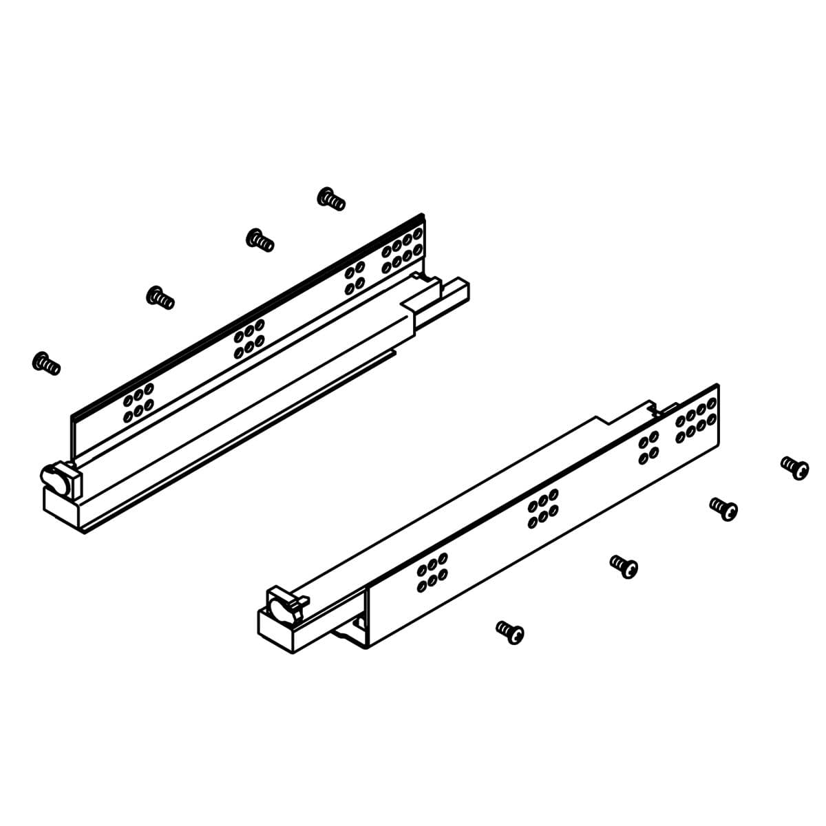 Kohler Genuine Parts Slide KIT, 350MM Undermount by Kohler Genuine Parts