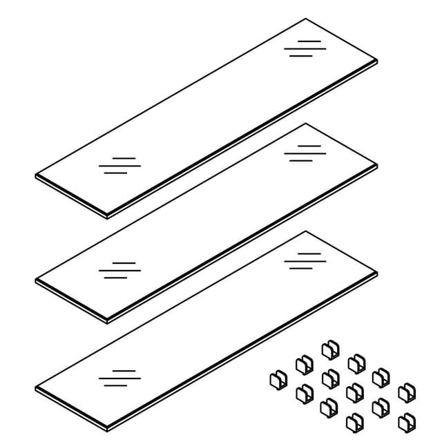 Glass Shelf Kit