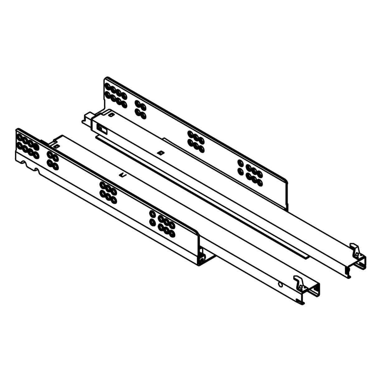 Kohler Genuine Parts Drawer Slider Service KIT 450MM by Kohler Genuine Parts