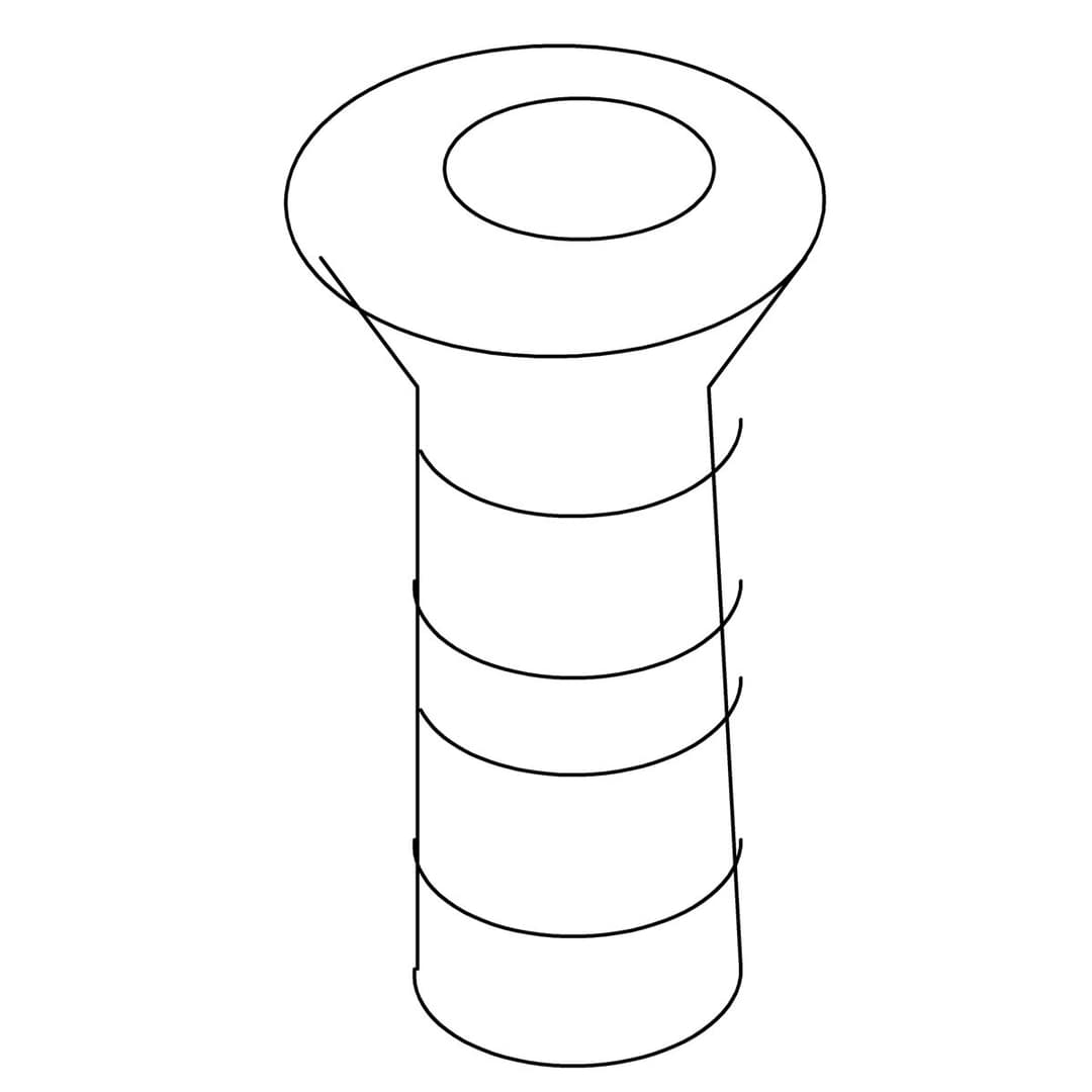 Screw 8-32 X .67 by Kohler Genuine Parts