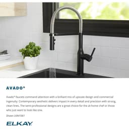 Elkay SGL LVR Semi-pro FCT CR - Black Stainless and Chrome - image 3