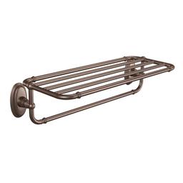 Brushed Nickel Towel Shelf - Oil Rubbed Bronze - image 3