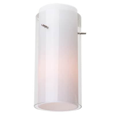 Access Lighting Cylinder Shade - Brushed Steel by Access Lighting