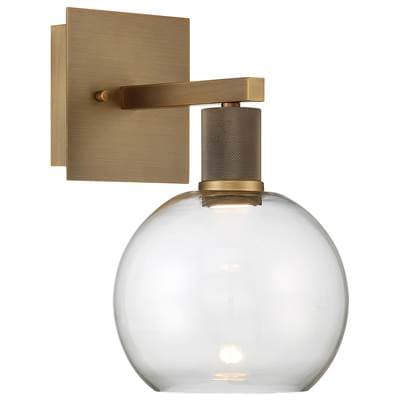 Access Lighting Burgundy LED Wall Sconce - Antiqued Brushed Brass by Access Lighting