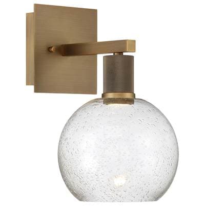 Access Lighting Burgundy LED Wall Sconce - Antiqued Brushed Brass by Access Lighting