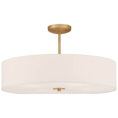 Access Lighting LED Pendant or Semi-flush - Antiqued Brushed Brass by Access Lighting