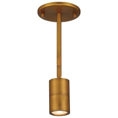 Access Lighting 1 Light LED Wall or Ceiling Spotlight - Antiqued Brushed Brass by Access Lighting