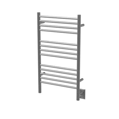 Amba Products Jeeves Model C Straight 16'' Wide 13 Bar Hardwired Towel Warmer - Brushed by Amba Products