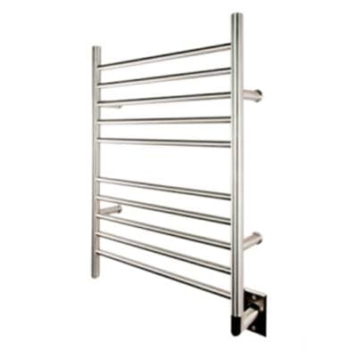 Amba Products Radiant Hardwired + Plug-in Combo Straight 10 Bar Towel Warmer - Polished by Amba Products