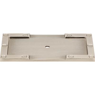 Atlas Campaign L-bracket Backplate 3 11/16 Inch - Brushed Nickel by Atlas