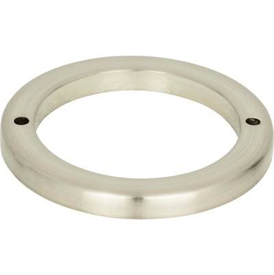 Atlas Tableau Round Base 2 1/2 Inch - Brushed Nickel by Atlas