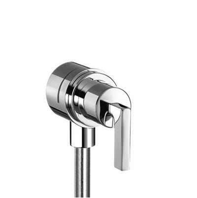 AXOR Citterio Wall Outlet with Check Valves and Volume Control, Lever Handle in Chrome by Axor