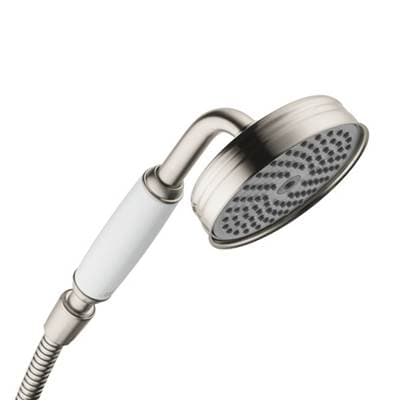 Axor Montreux Handshower 100 1-Jet, 2.5 GPM - Brushed Nickel