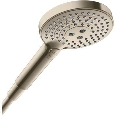 AXOR ShowerSolutions Handshower 120 3-Jet , 2.5 GPM in Brushed Nickel by Axor