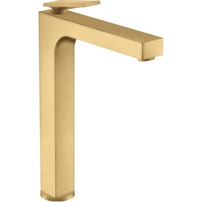AXOR Citterio Single-Hole Faucet 280 with Pop-Up Drain, 1.2 GPM in Brushed Gold Optic by Axor