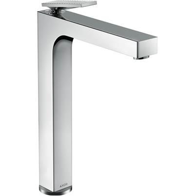 AXOR Citterio Single-Hole Faucet 280 with Pop-Up Drain- Rhombic Cut, 1.2 GPM in Chrome