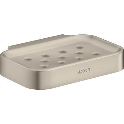 AXOR Universal Circular Soap dish in Brushed Nickel by Axor