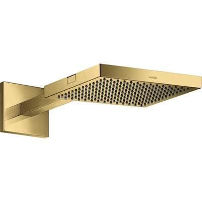 Axor Showersolutions Showerhead 240 1-Jet with Showerarm Trim, 2.5 GPM - Polished Gold Optic by Axor